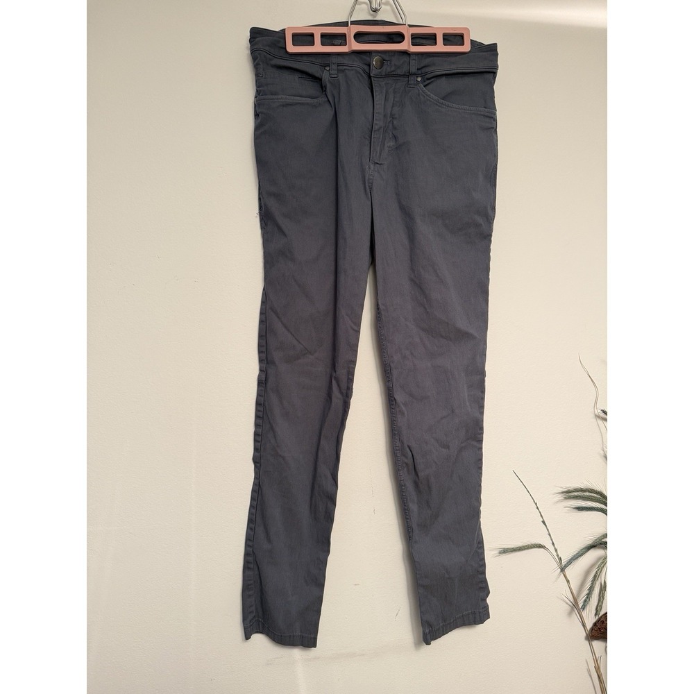 Lululemon ABC Slim Fit 5-Pocket Mens Sz 28 Pants Gray